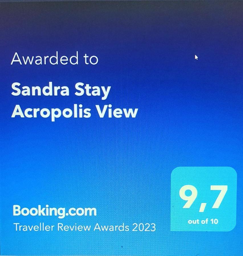 Sandra"S Stay Penthouses With Acropolis View アテネ エクステリア 写真