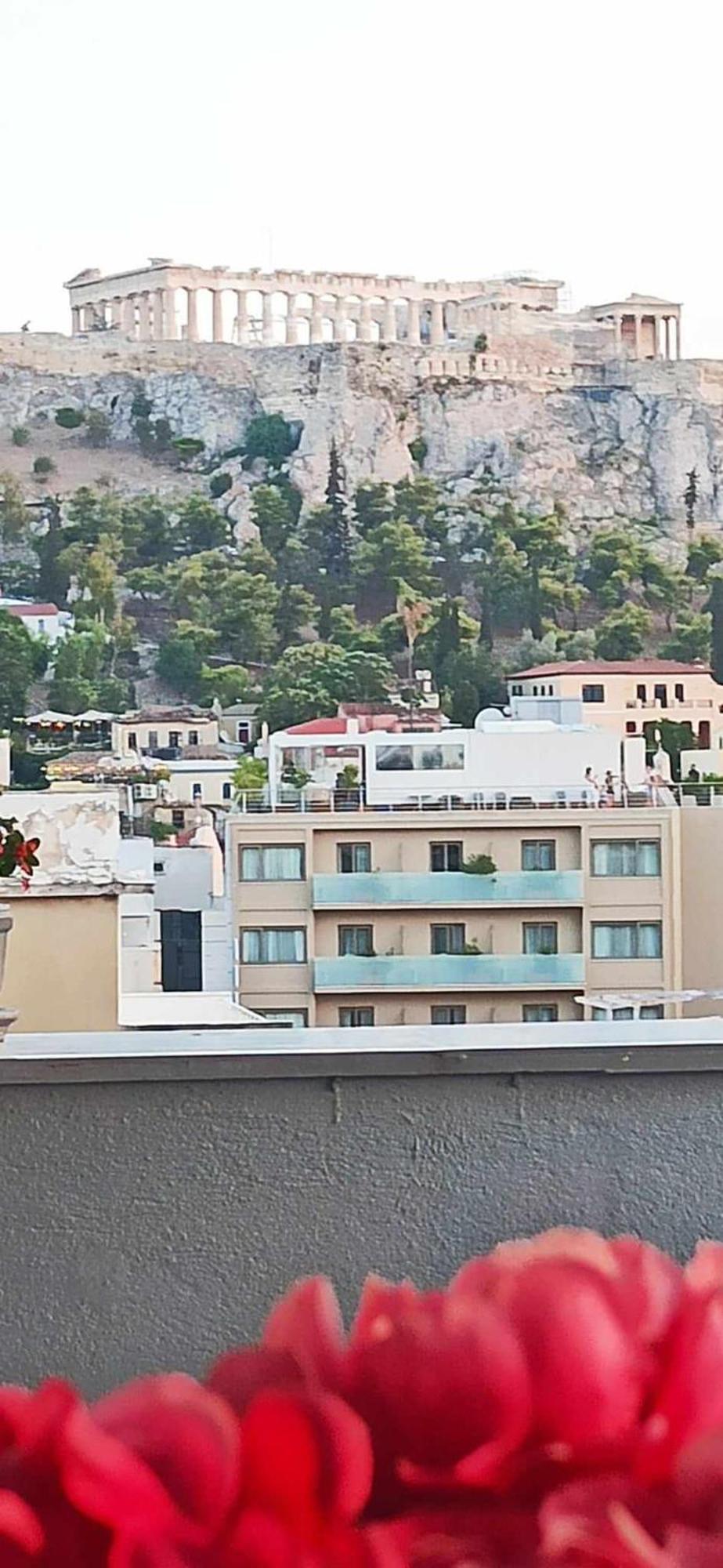 Sandra"S Stay Penthouses With Acropolis View アテネ エクステリア 写真