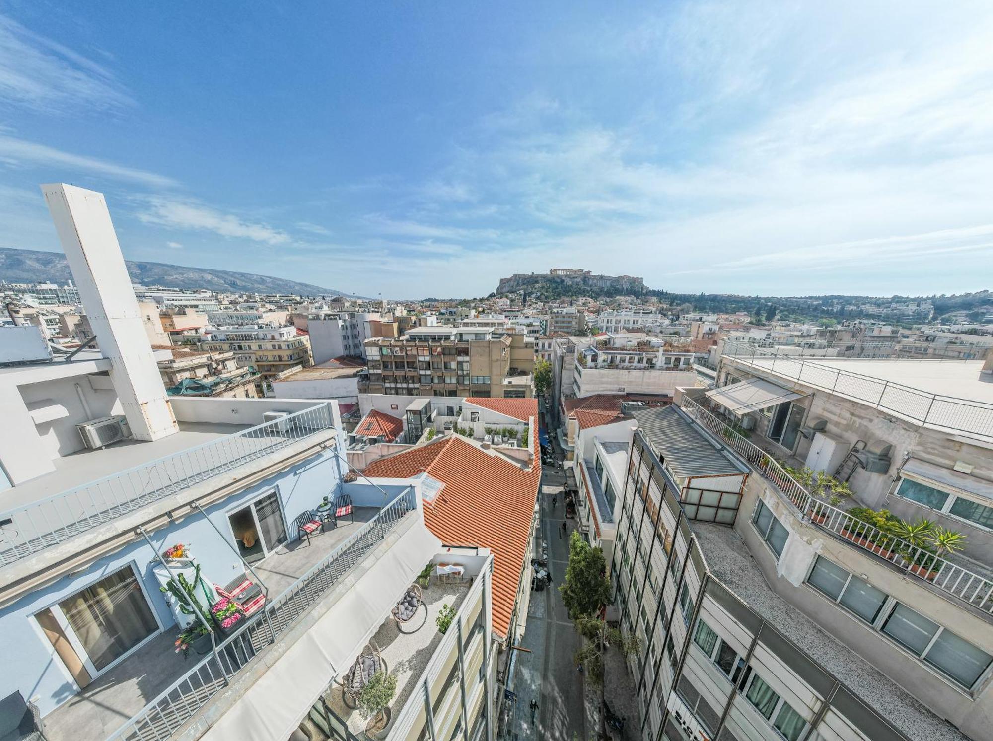 Sandra"S Acropolis View Penthouses アテネ エクステリア 写真