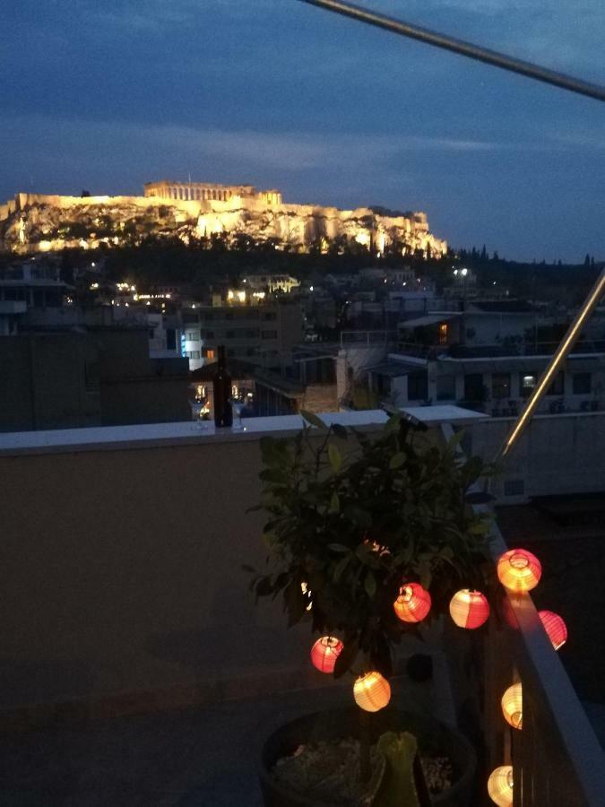 Sandra"S Stay Penthouses With Acropolis View アテネ エクステリア 写真