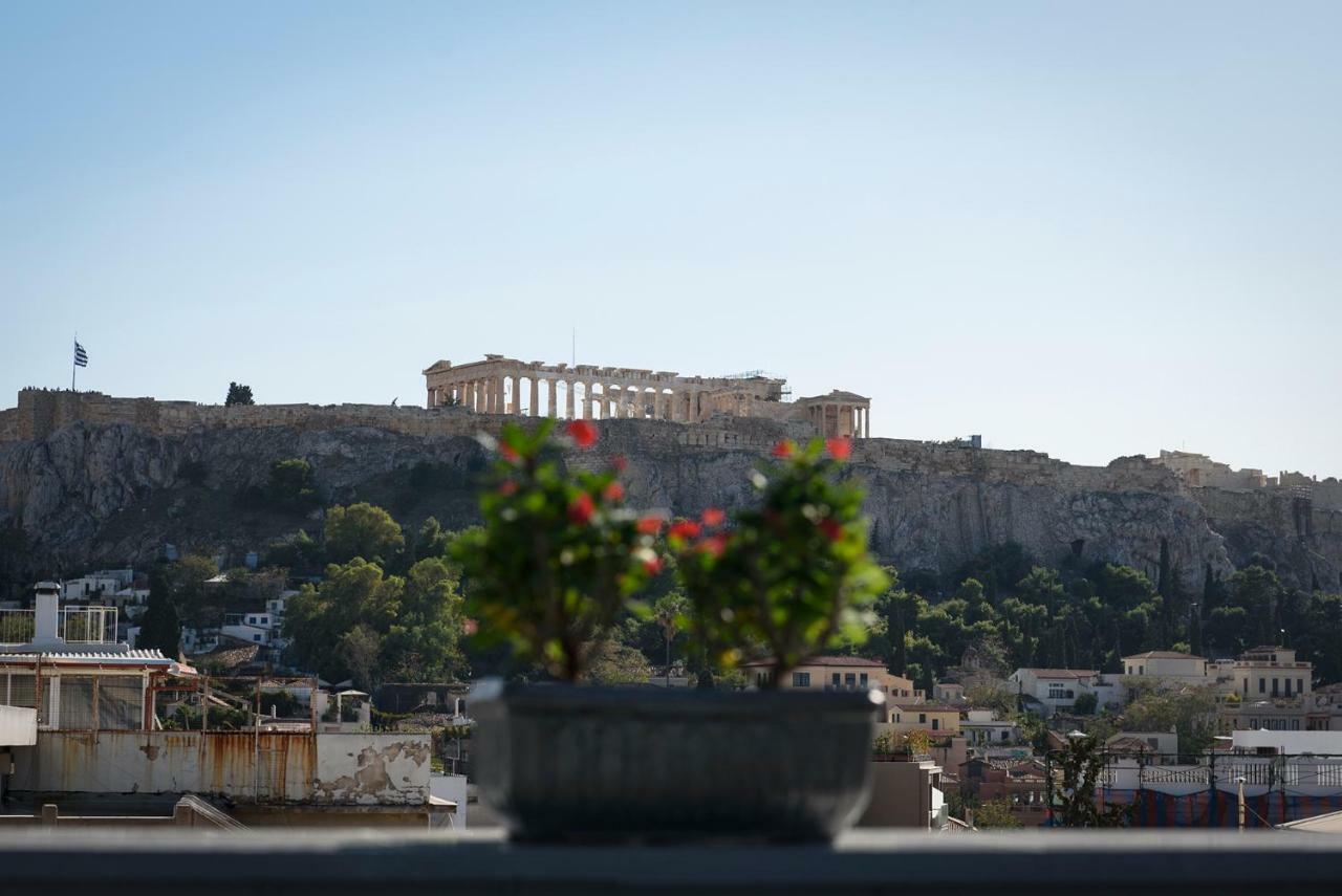 Sandra"S Stay Penthouses With Acropolis View アテネ エクステリア 写真