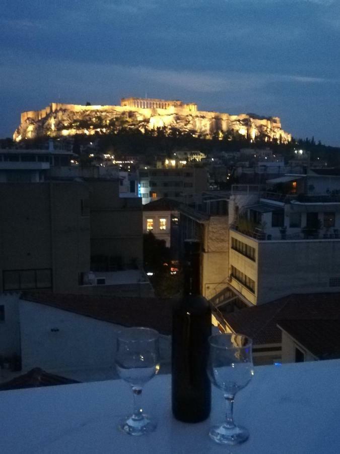 Sandra"S Stay Penthouses With Acropolis View アテネ エクステリア 写真