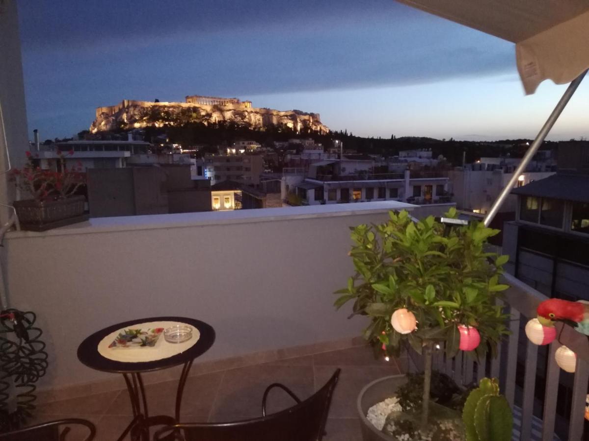 Sandra"S Stay Penthouses With Acropolis View アテネ エクステリア 写真